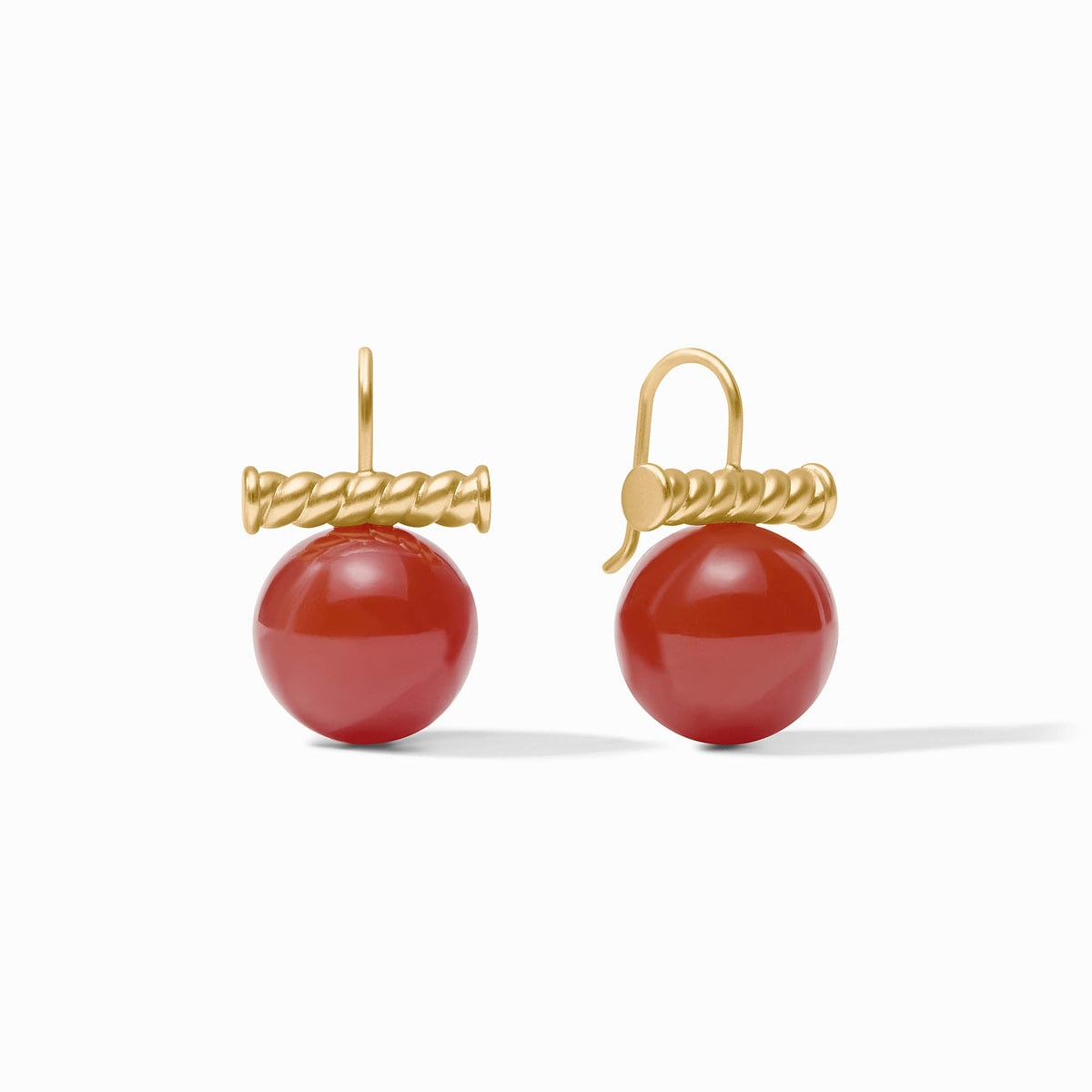 Julie Vos Blair Earring, Carnelian