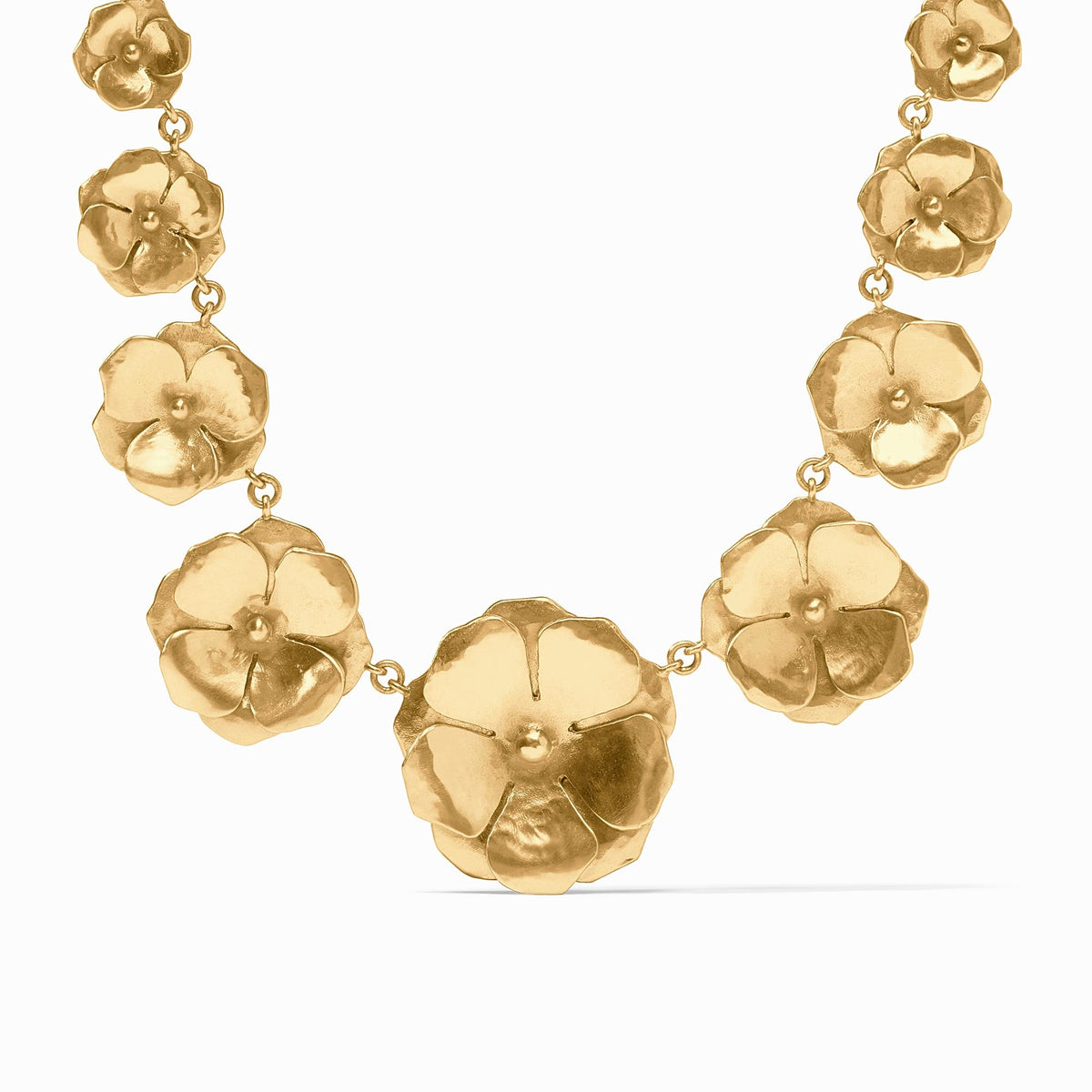 Julie Vos Bloom Statement Necklace, Gold