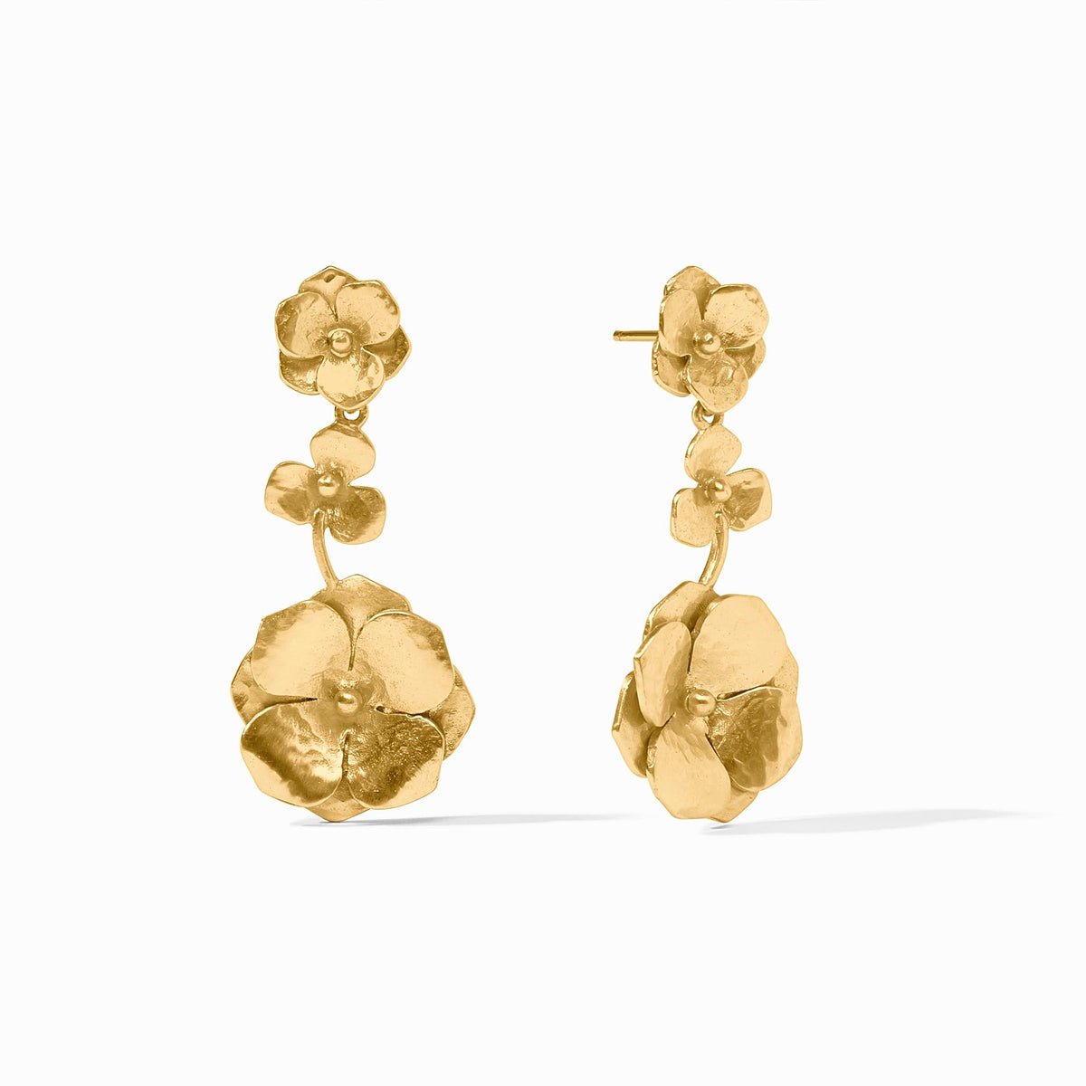 Julie Vos Bloom Tier Earring, Gold
