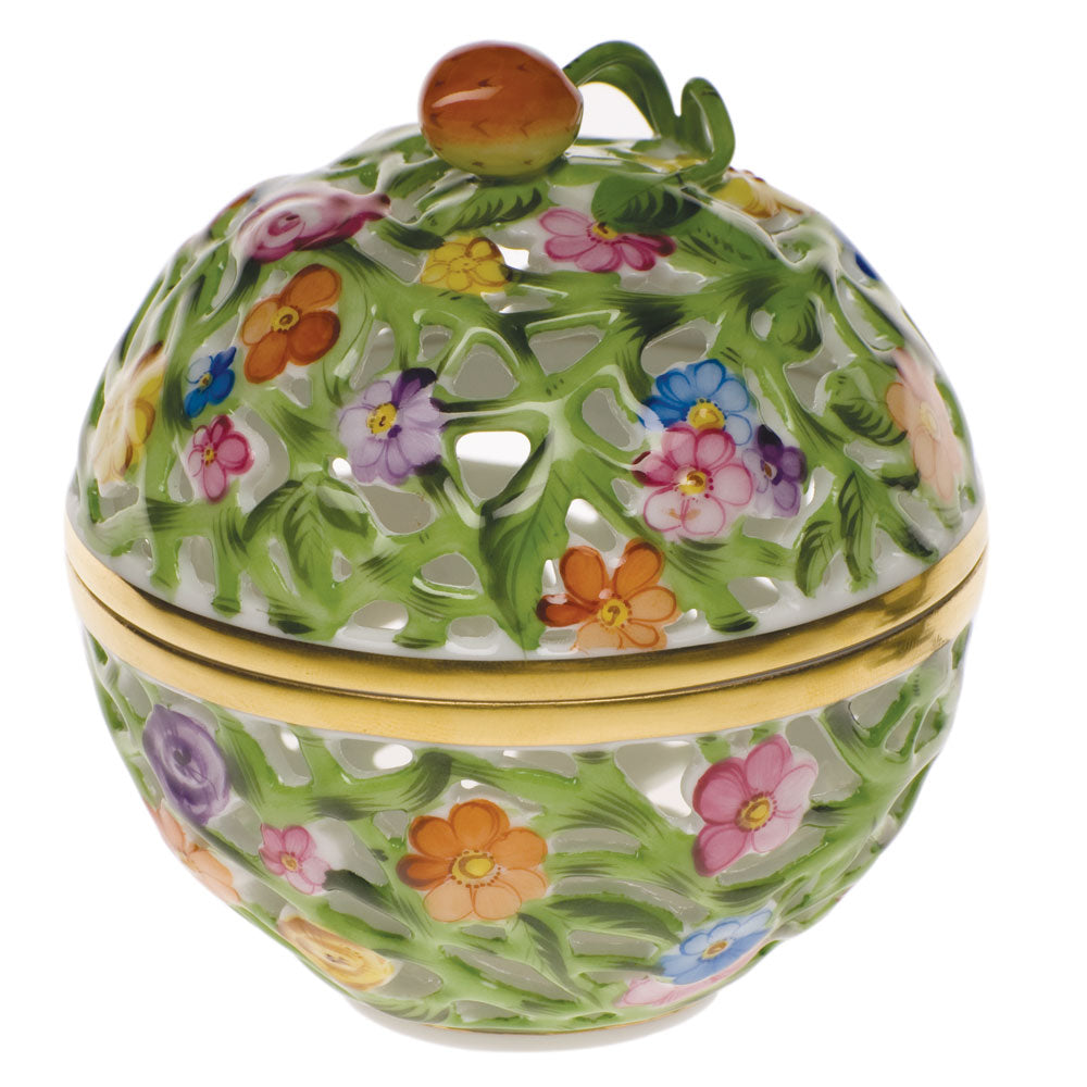 Openwork Ball with Strawberry — Natural