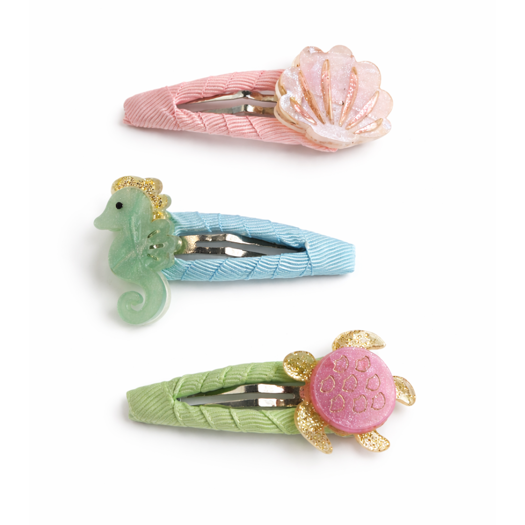 Ocean Friends Turtle Snap Clips