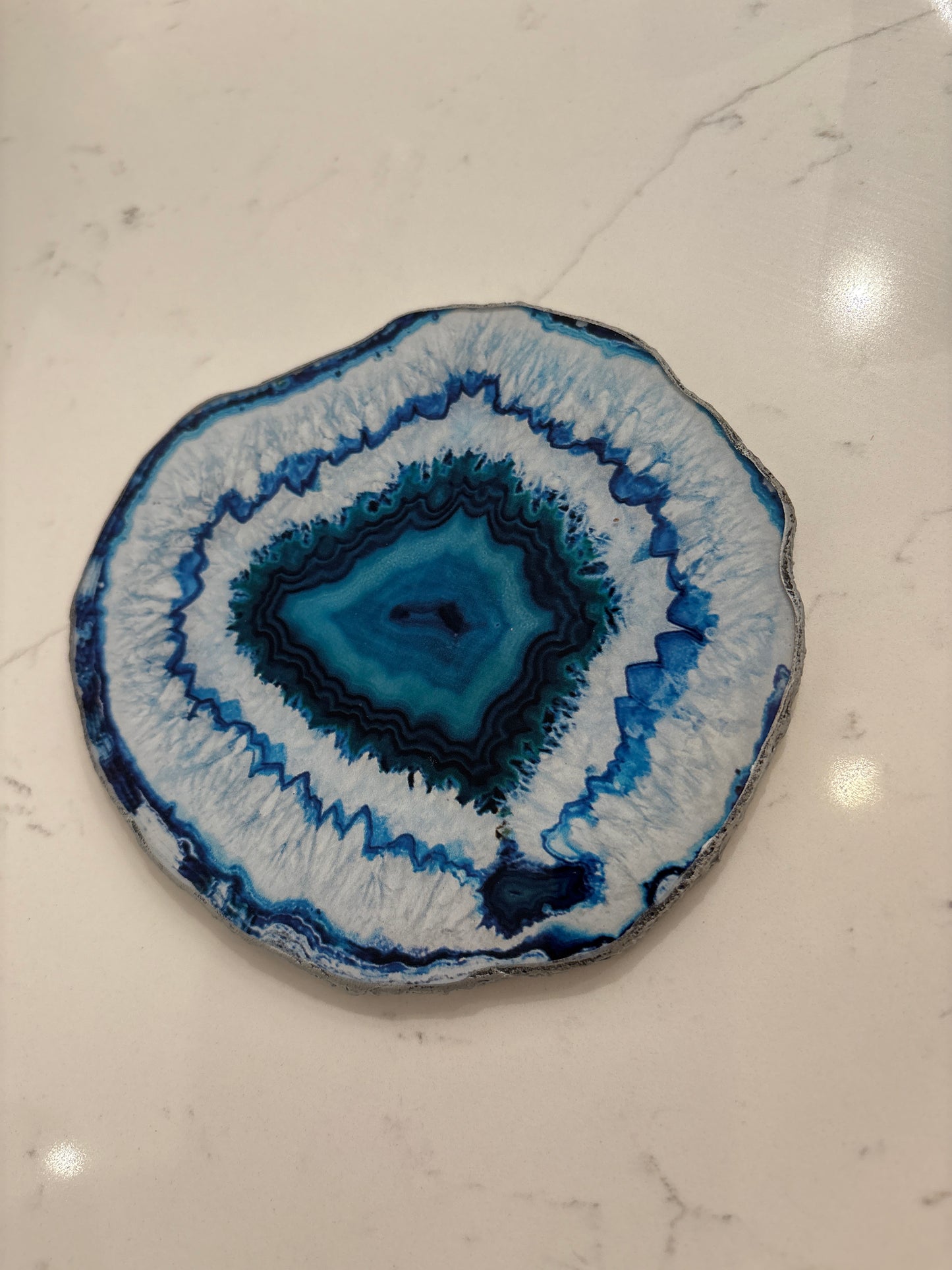 Marine Coaster in Blue (set of 4)