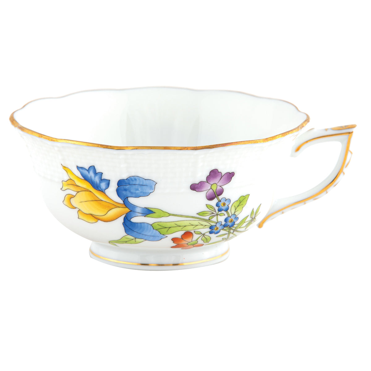 Antique Iris Tea Cup, Motif 3