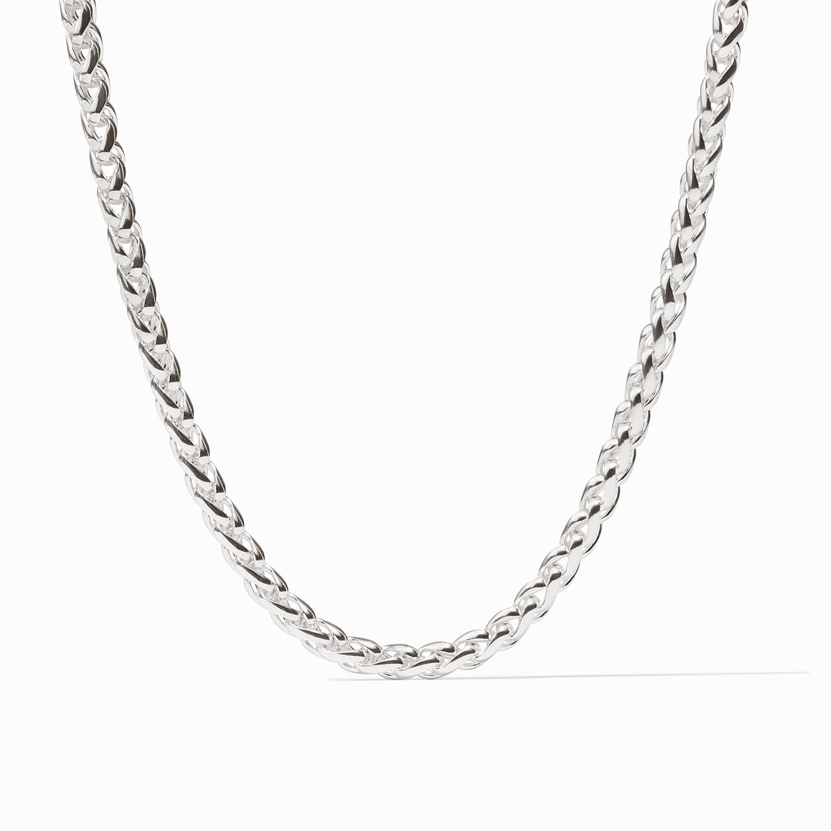 Julie Vos Sterling Cobblestone Link Necklace
