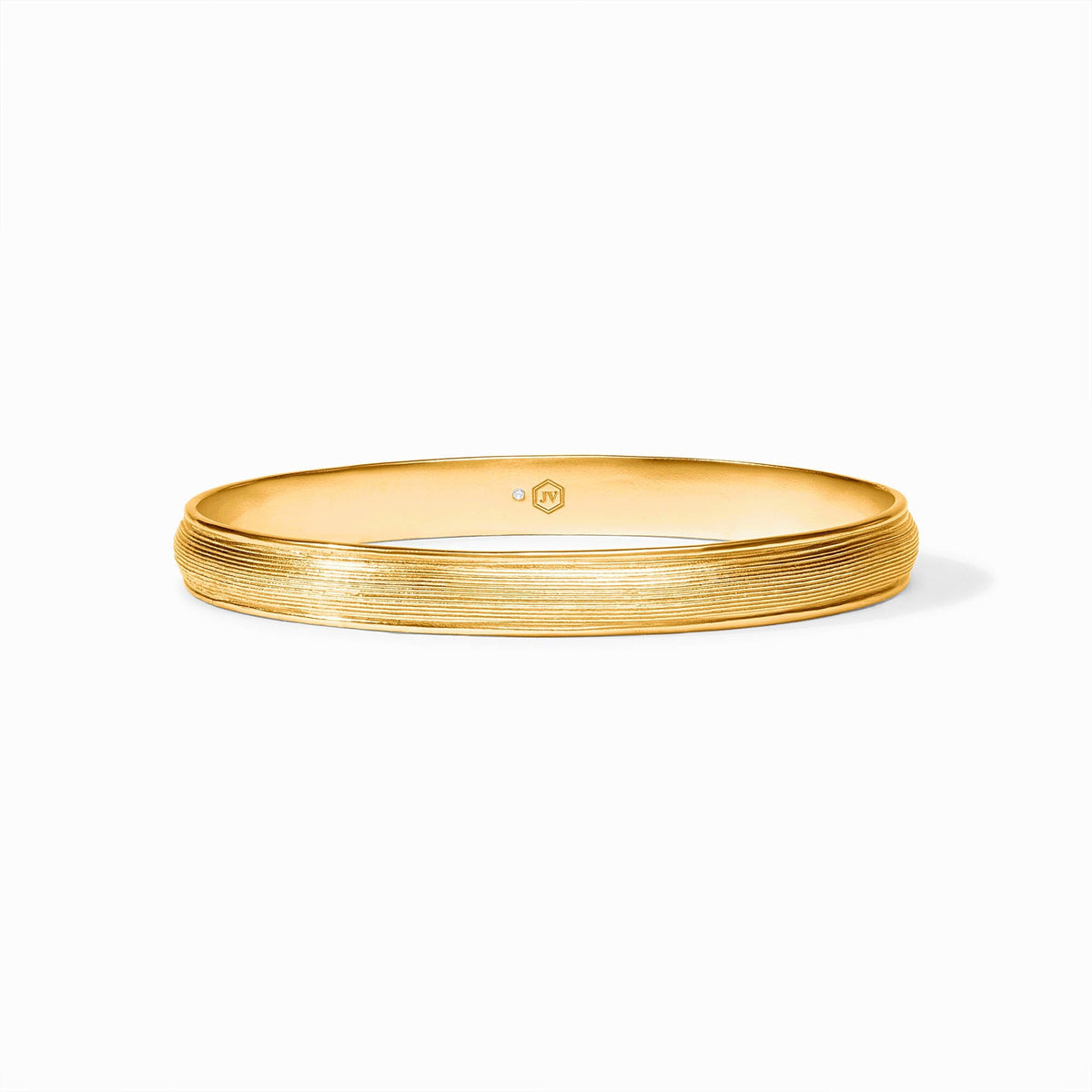 Julie Vos Cobblestone Stacking Bangle, Gold