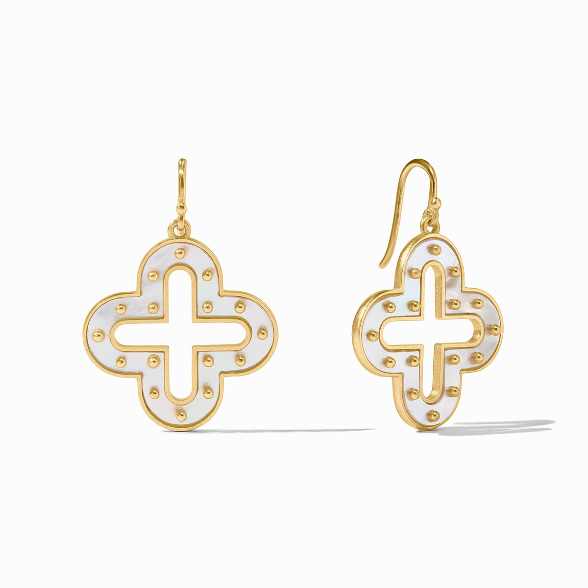 Julie Vos Colette Earring, Mother of Pearl