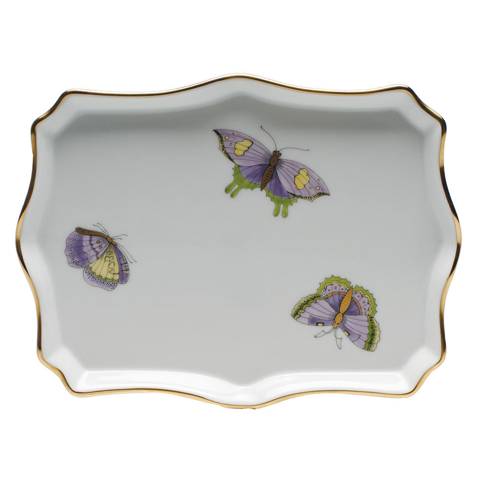 Royal Garden Small Tray, Butterflies