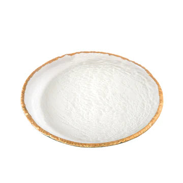 Gold Edgy Dinner Plate