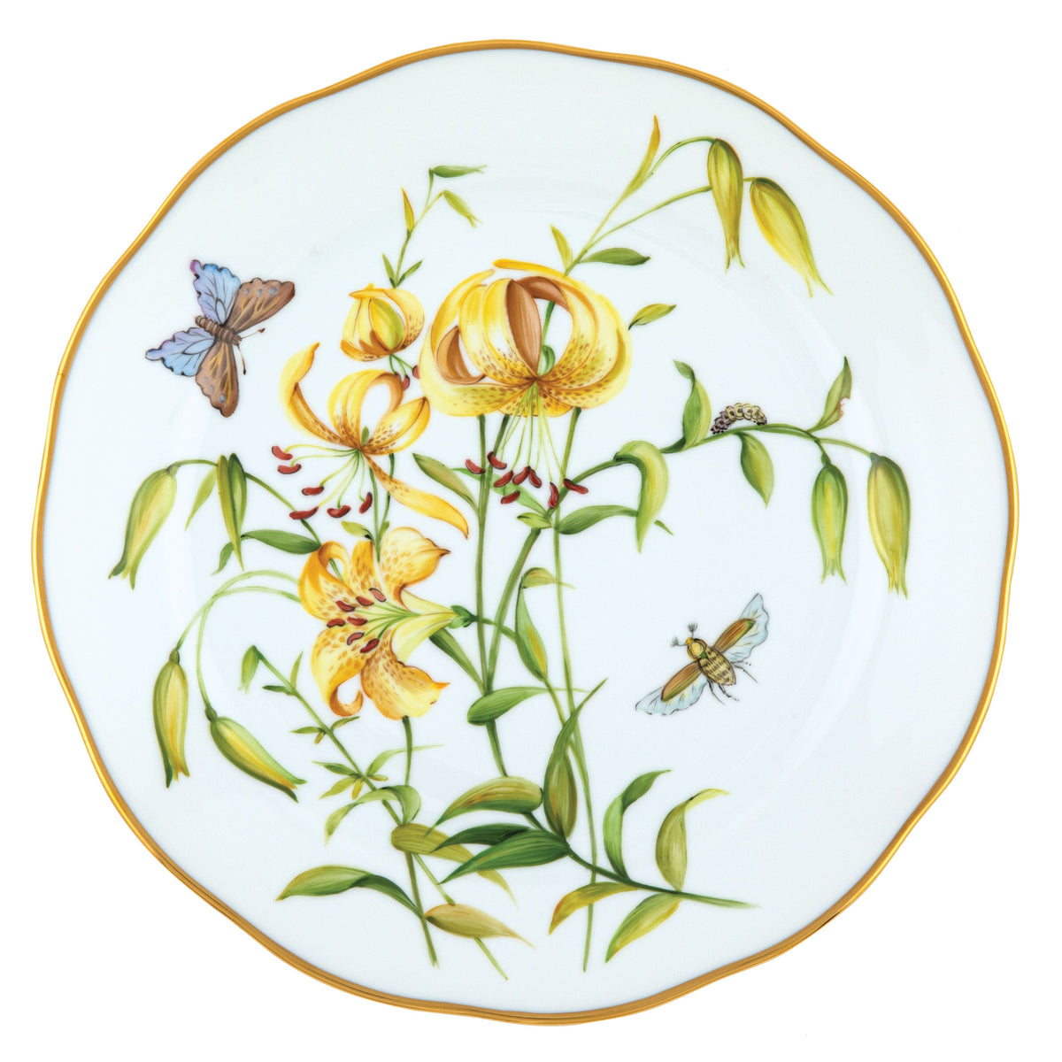 American Wildflowers Dinner Plate, Meadow Lily