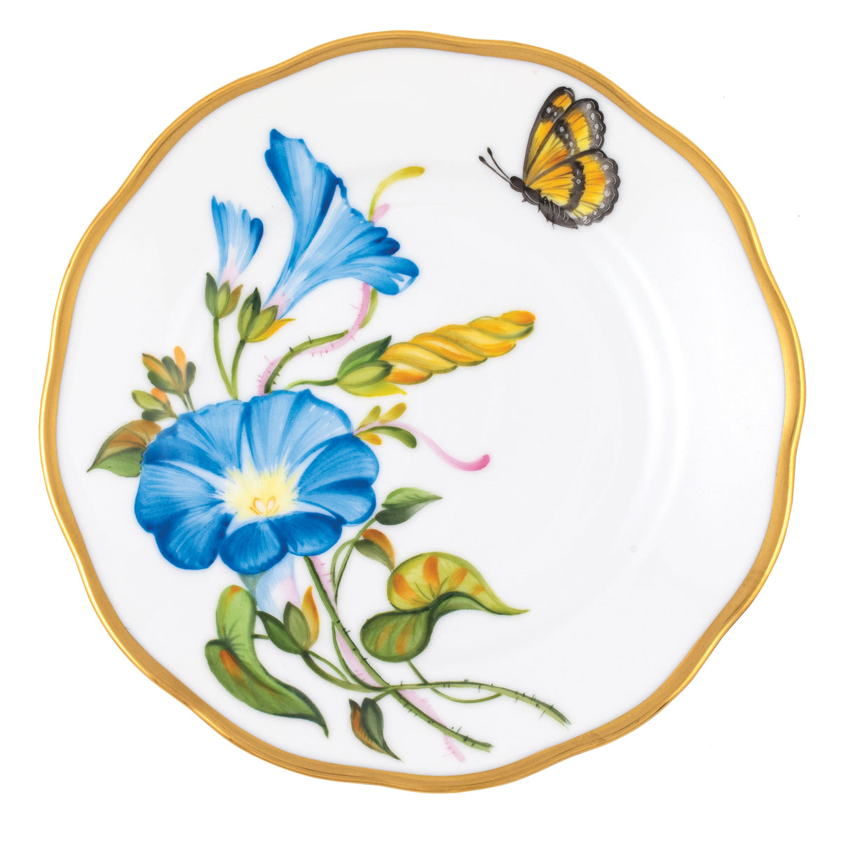 American Wildflowers Bread and Butter Plate, Morning Glory