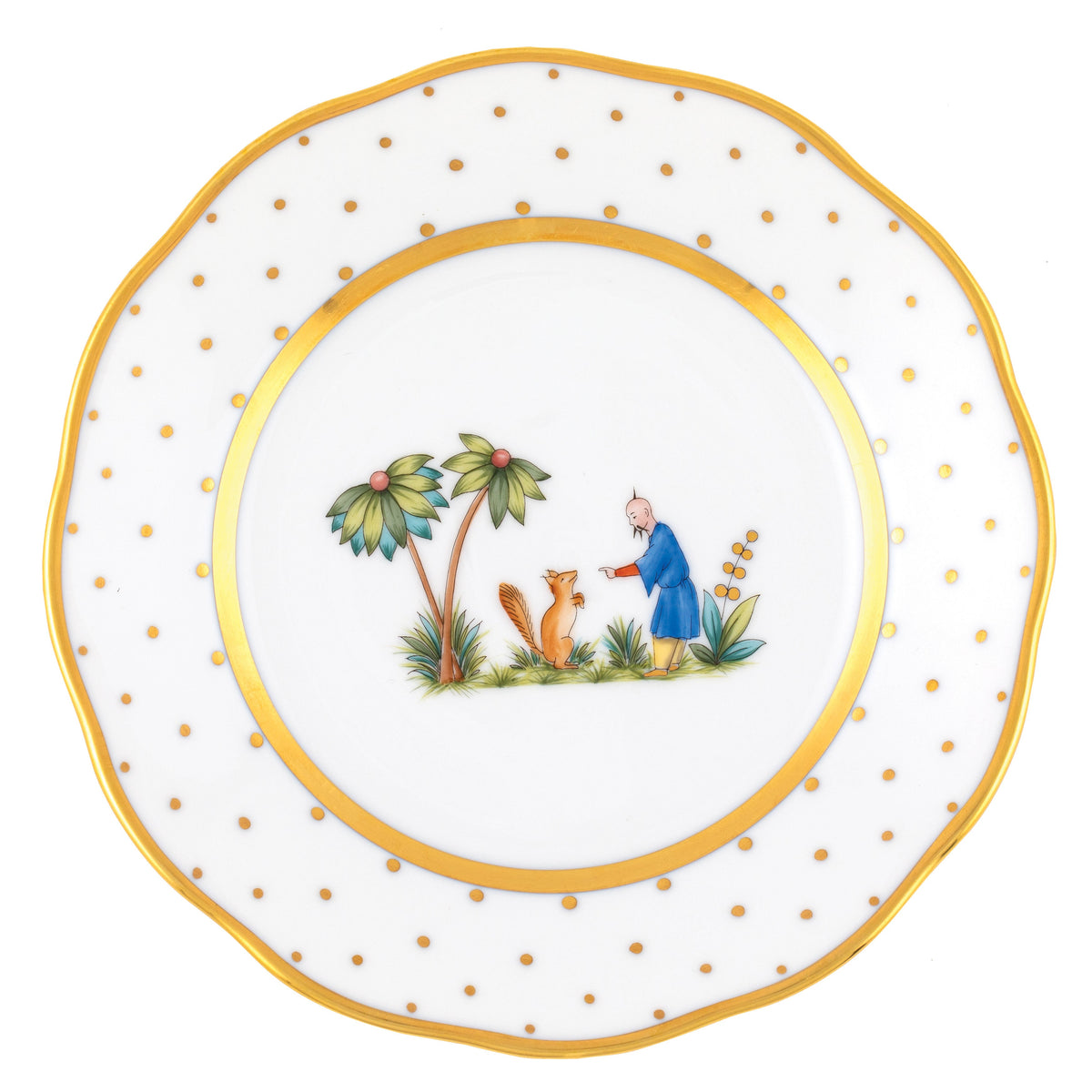 Asian Garden Bread and Butter Plate, Motif 3