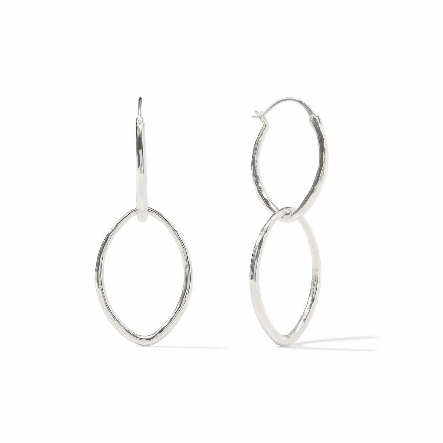 Sterling Fleur-de-Lis 2-in-1 Earring