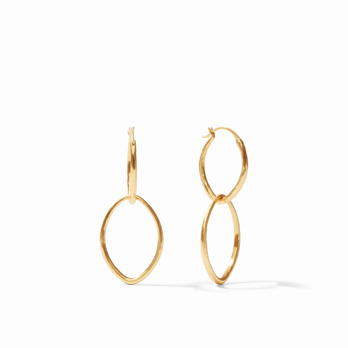 Gold Fleur-de-Lis 2 in 1 Earring