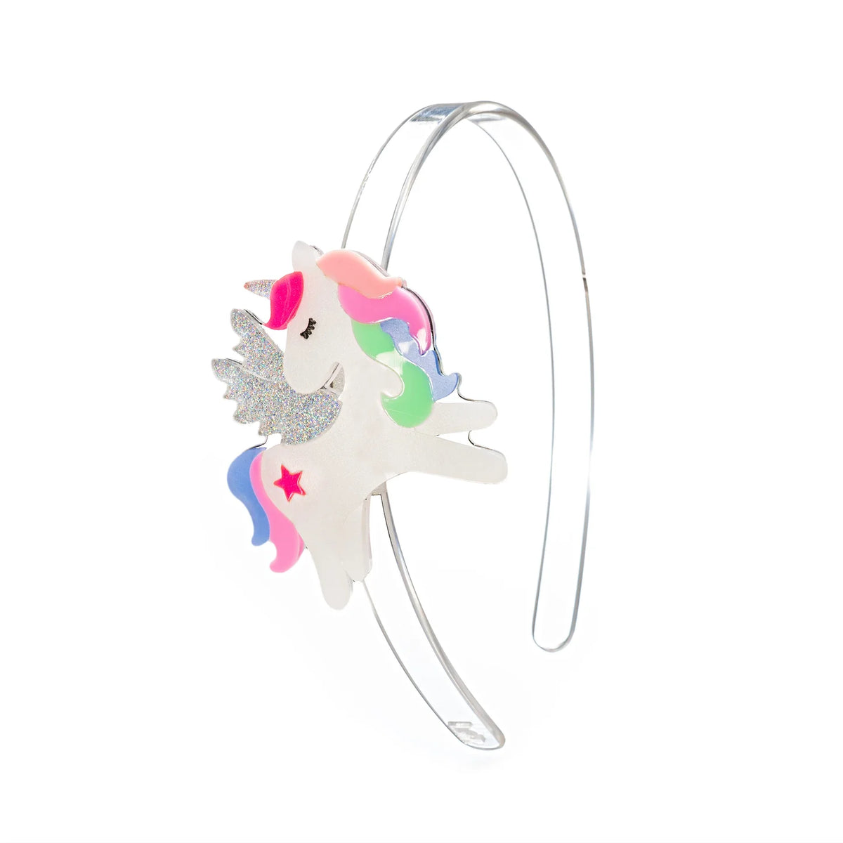 Unicorn Pastel Glitter Headband