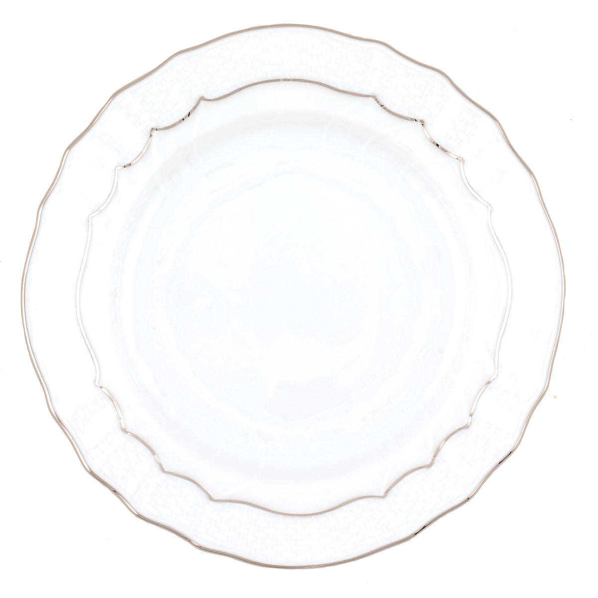 Platinum Edge Bread and Butter Plate