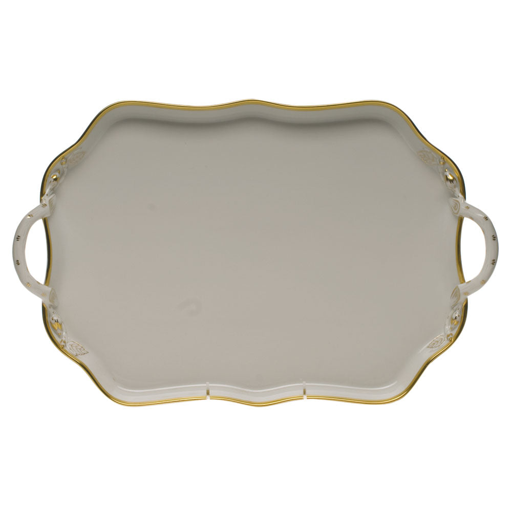 Gwendolyn Rectangular Tray with Handles