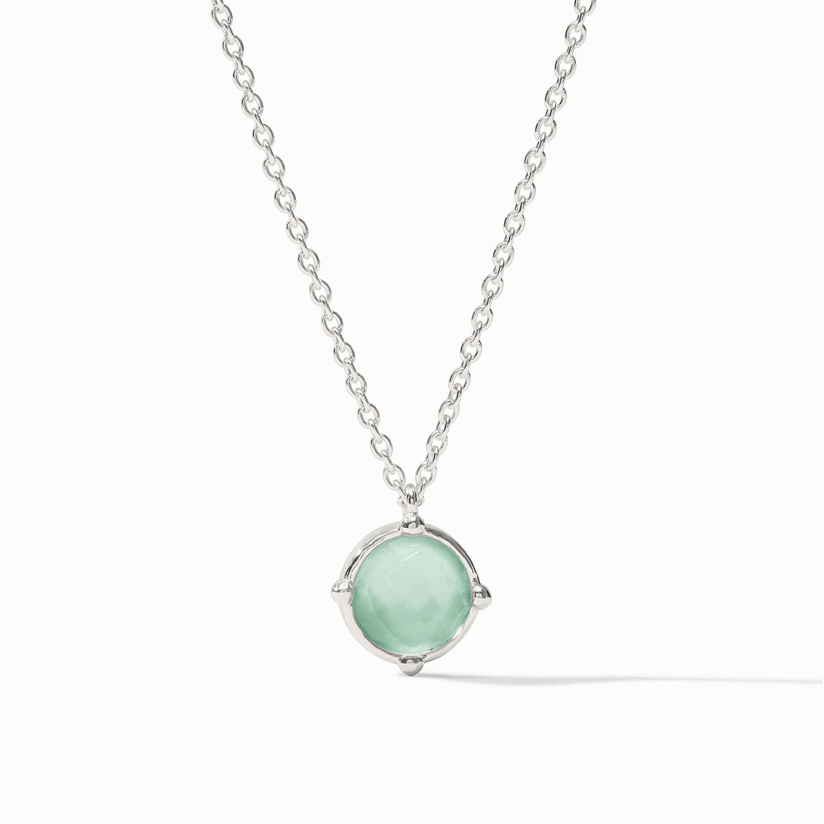 Sterling Honeybee Solitaire Necklace