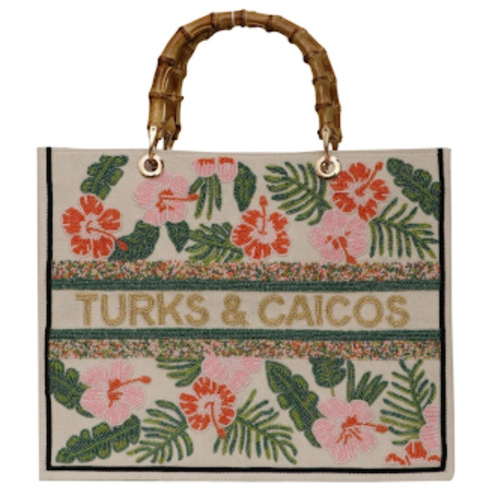 Custom Beaded Tote Bags