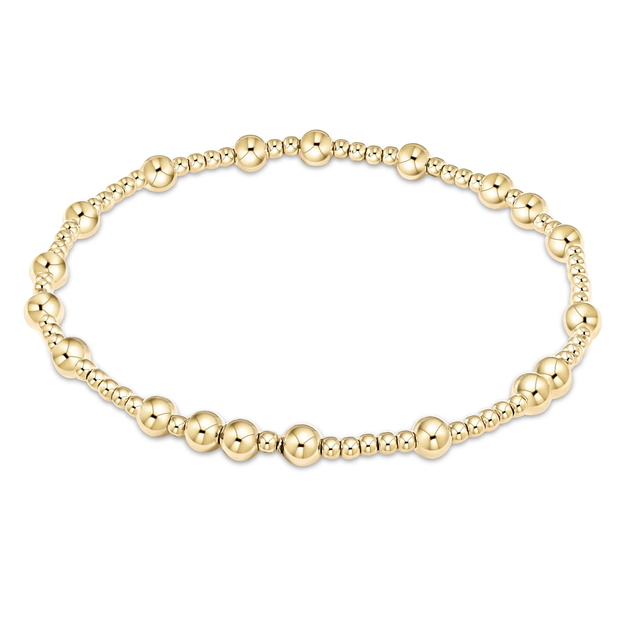 Extends Hope Unwritten Gold Bead Bracelet