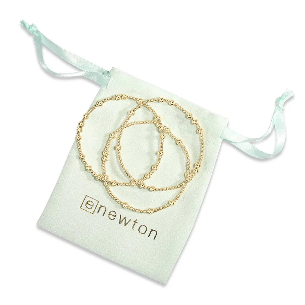 Hope Unwritten Gold Bead Bracelet
