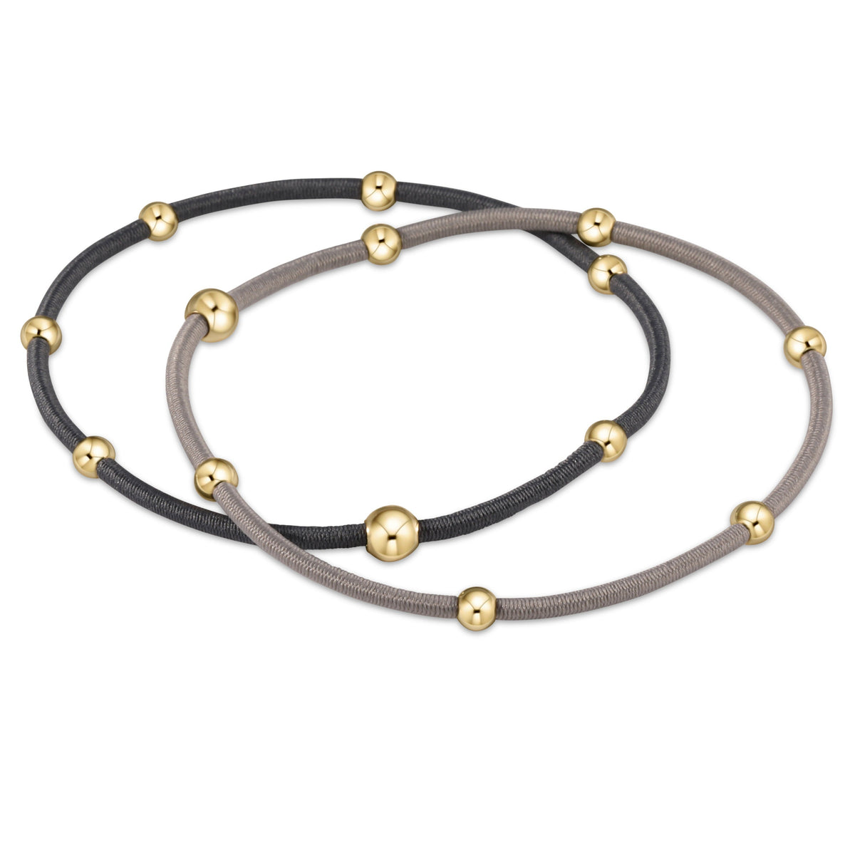 "e"ssentials bracelet stack of 2