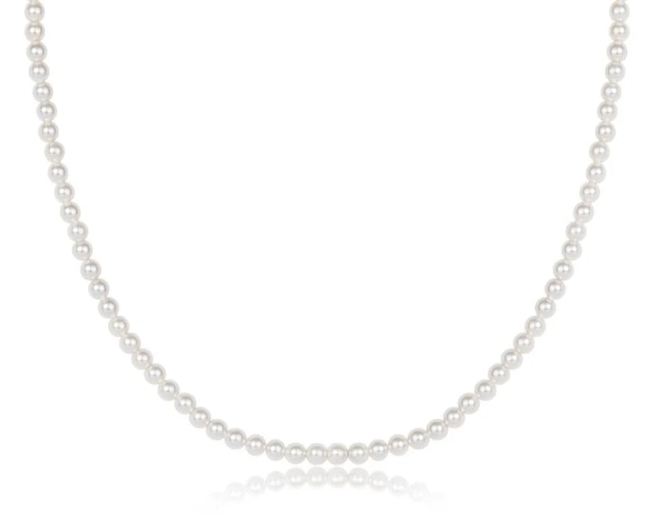 classic pearl choker - 3mm