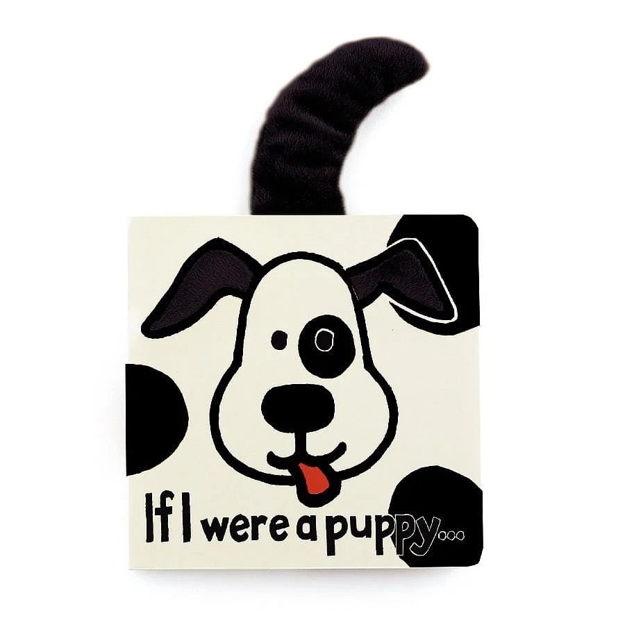 "If I Were a Puppy" Book (Black & Cream)