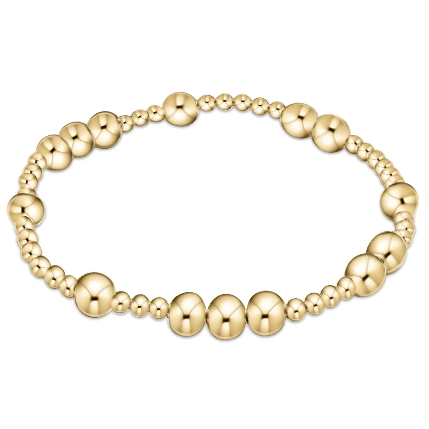 Hope Unwritten Gold Bead Bracelet