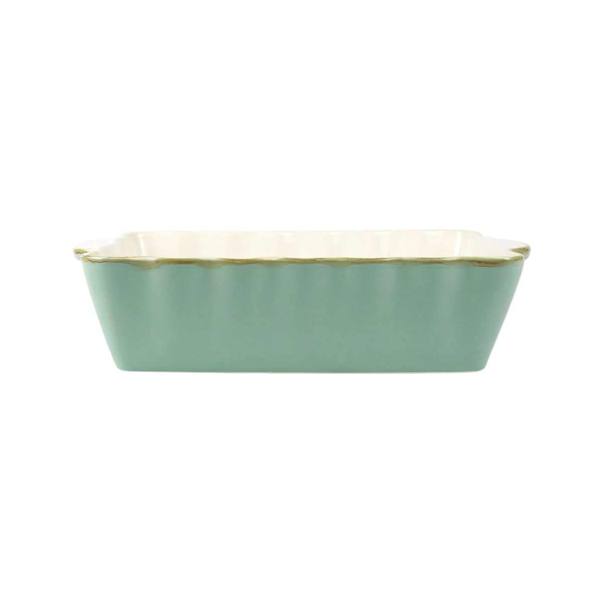 Italian Bakers Aqua Medium Rectangular Baker