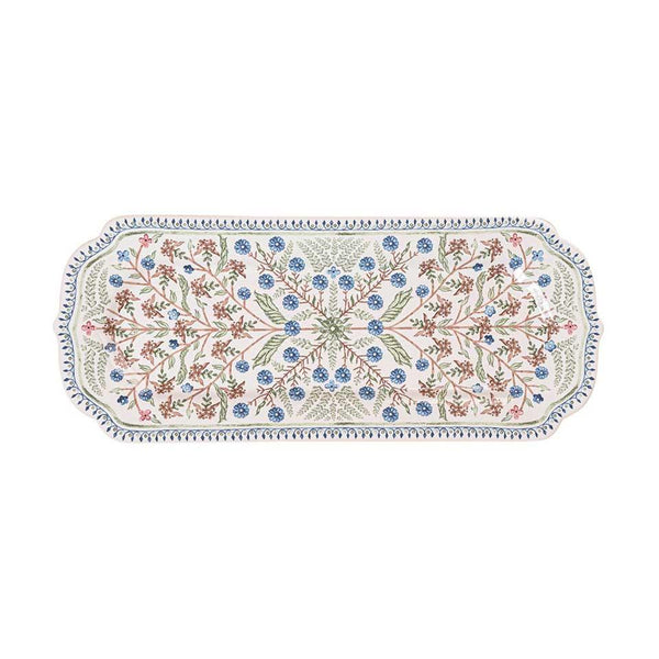 Villa Seville 15” Hostess Tray - Chambray