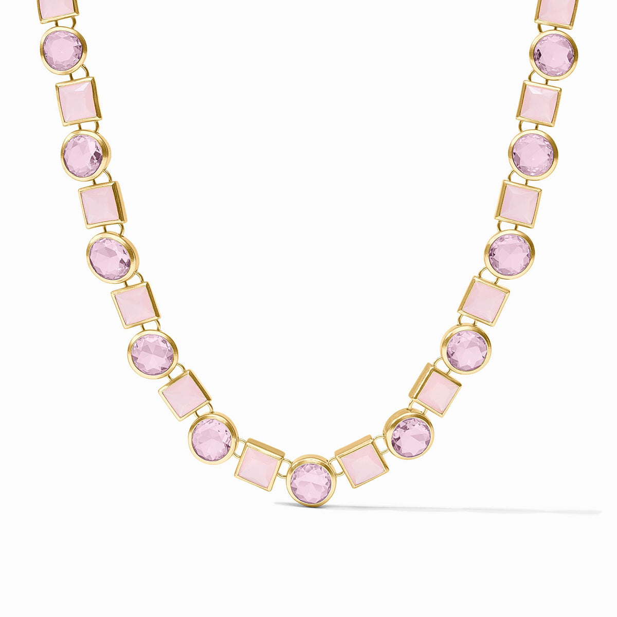 Julie Vos Jolie Tennis Necklace, Rose