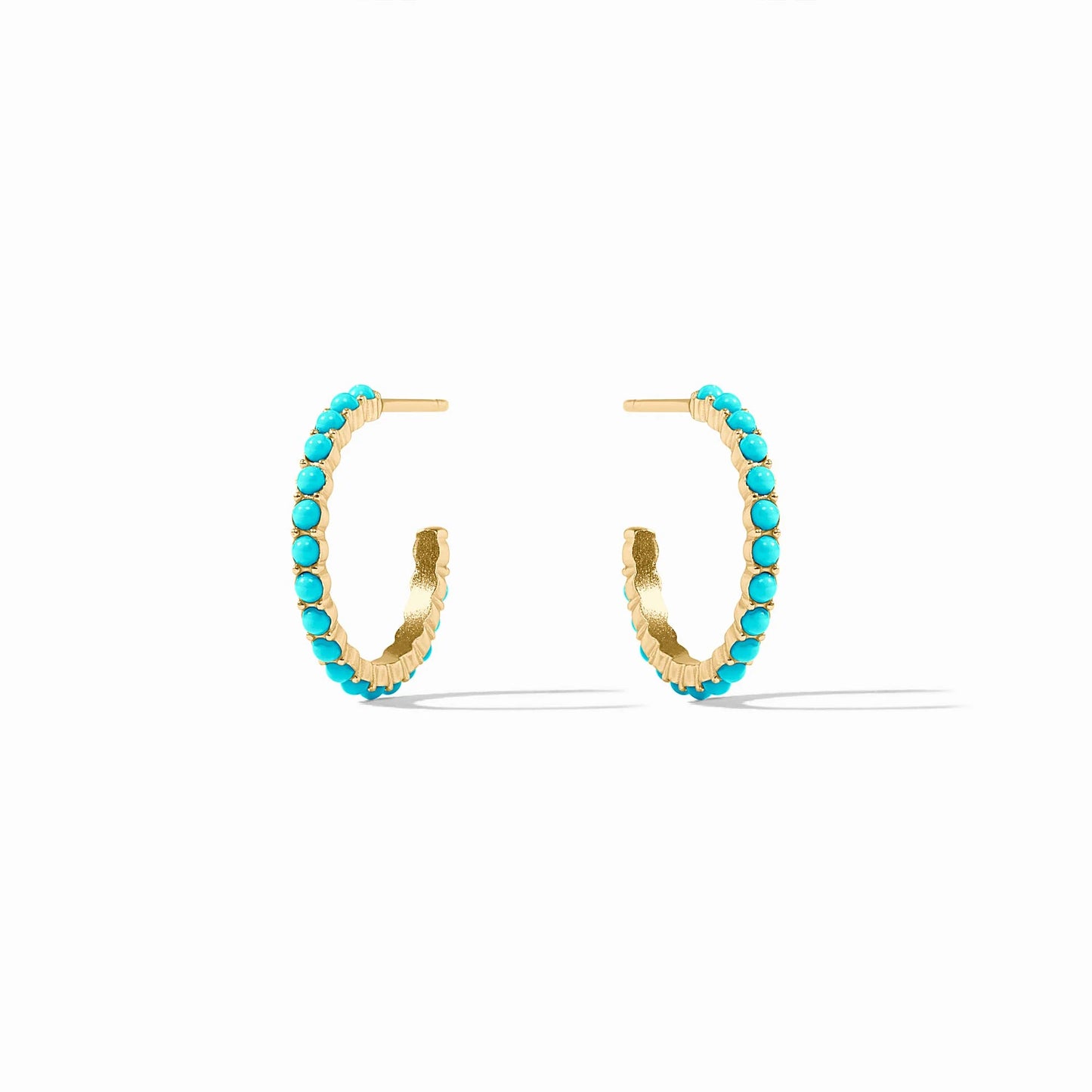 Turquoise Blue Juliet Hoop