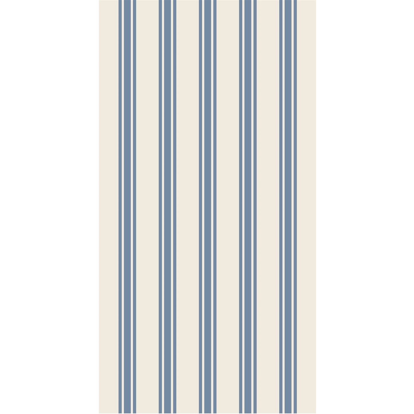 Cornflower Blue Linen Stripe Napkin