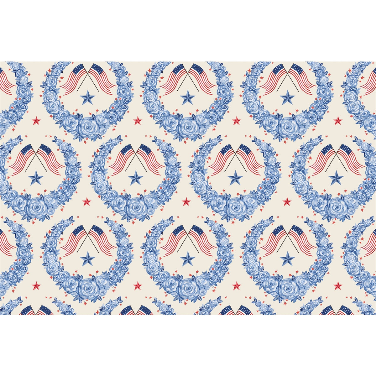 American Floral Placemat