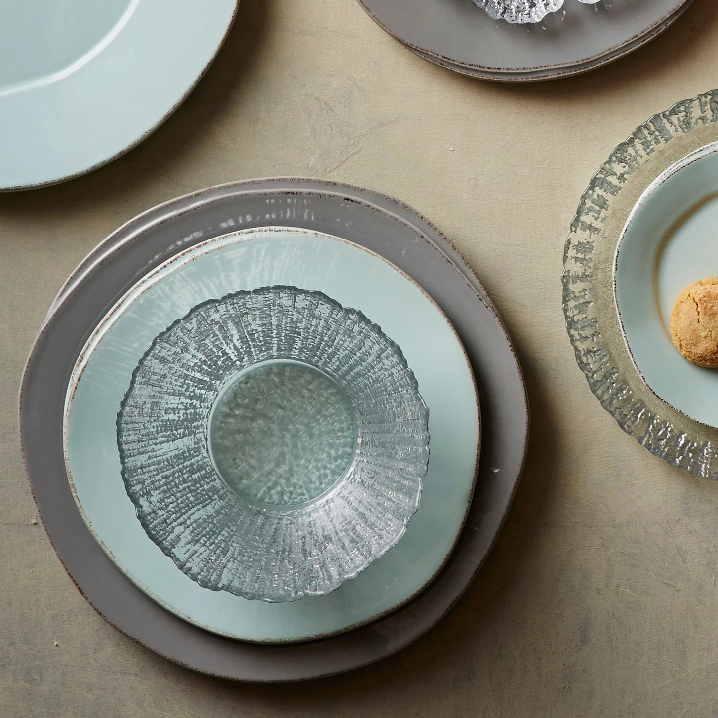 Lastra Aqua European Dinner Plate