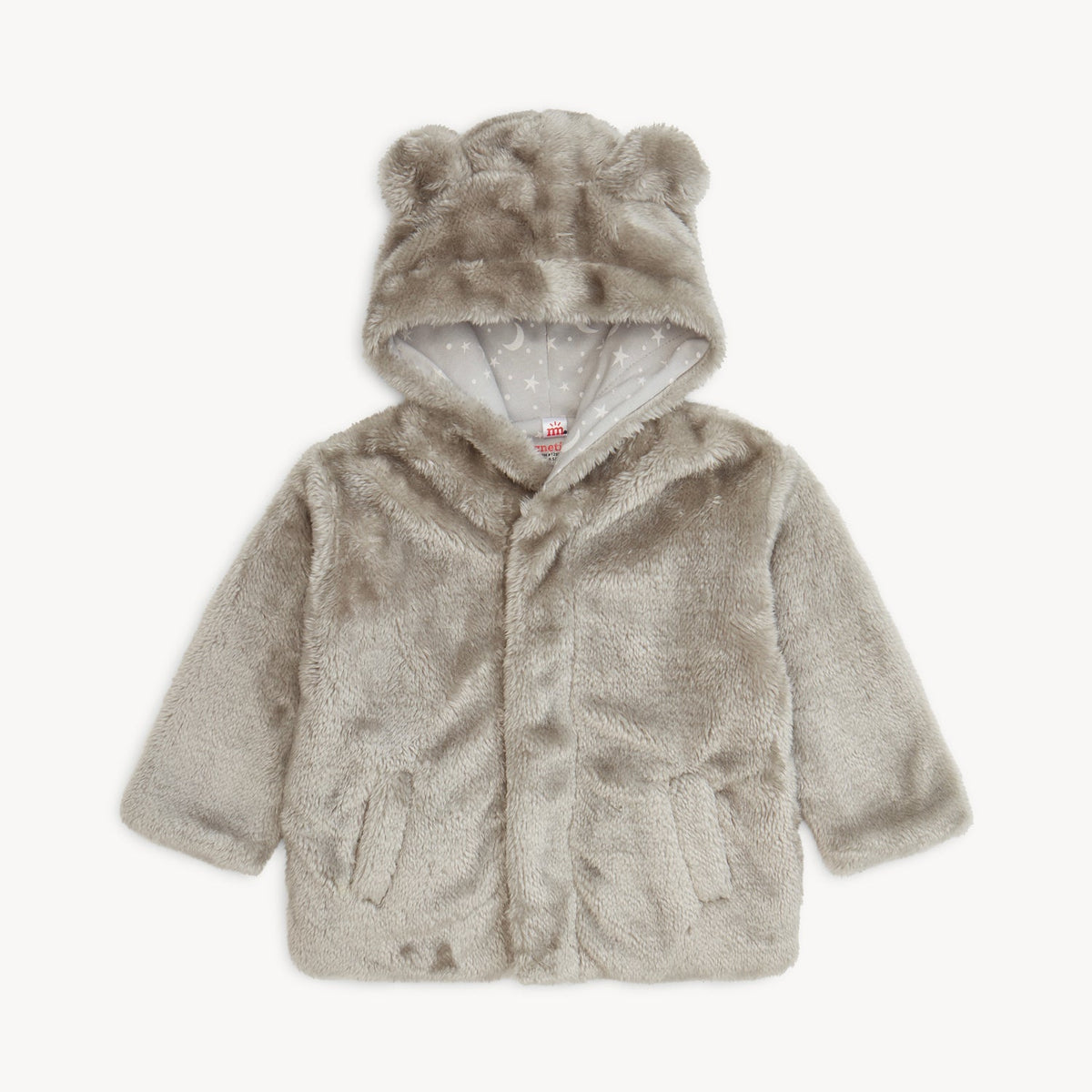 Magnetic Me Storm Minky Bear Jacket, 0-6m