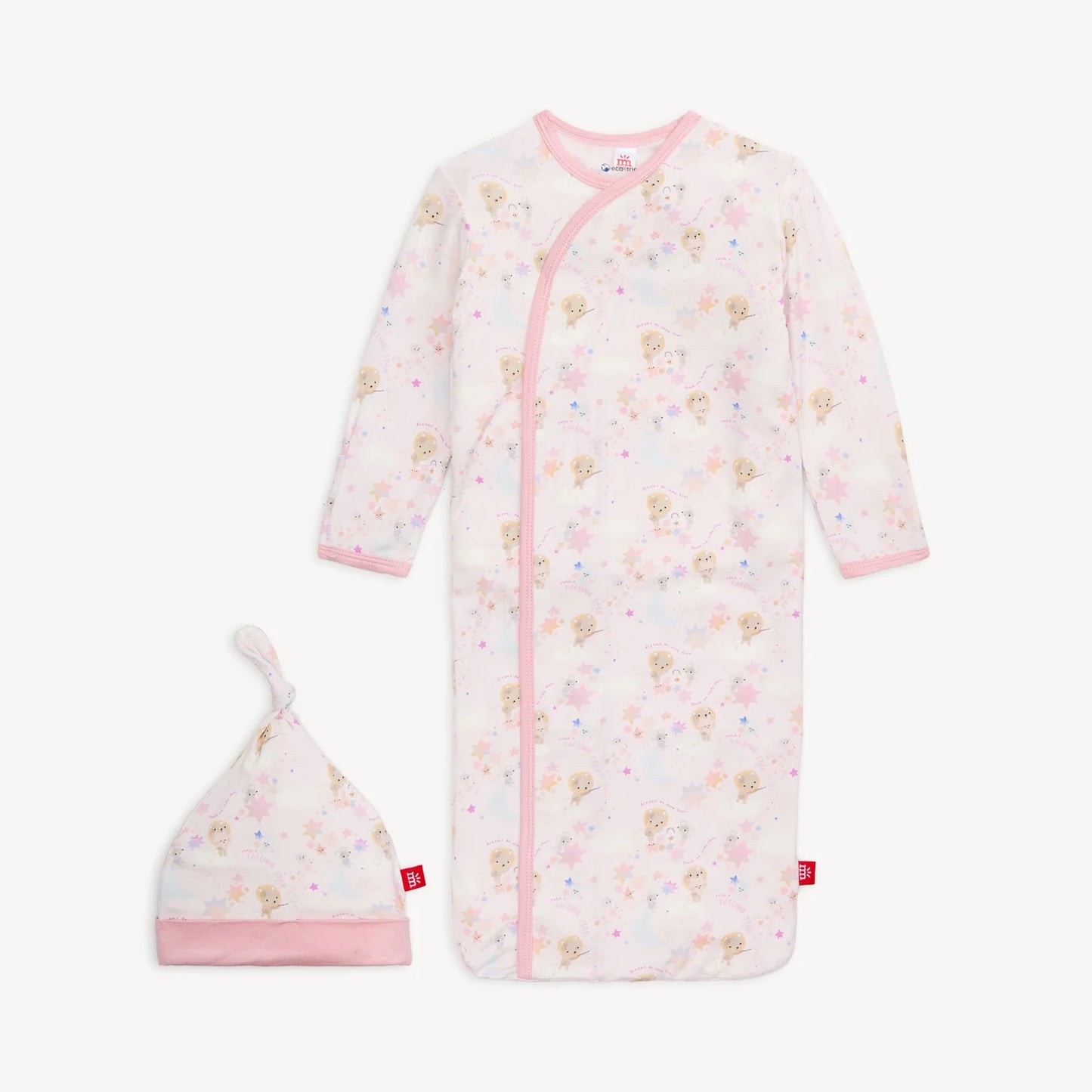 Modal Gown + Hat with Ruffle