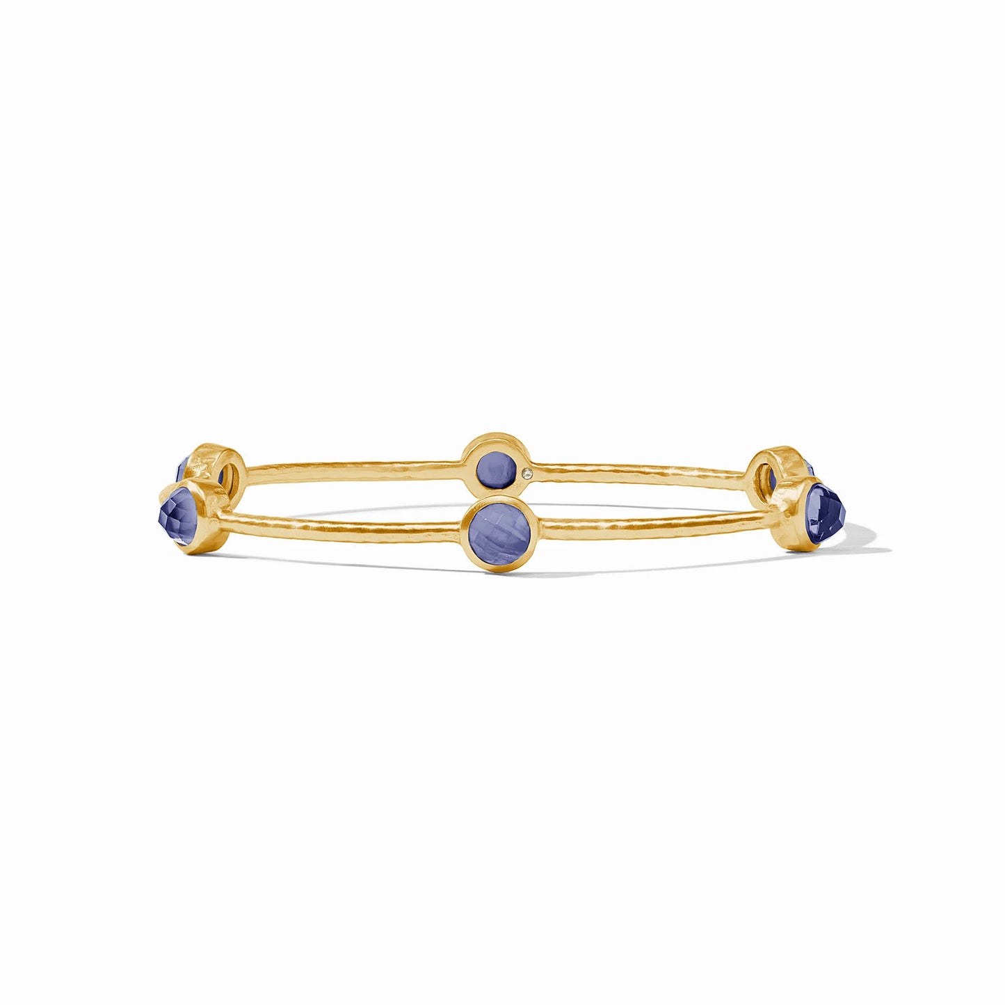 Gold Milano Luxe Stone Bangle
