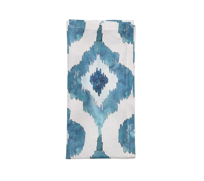 Watercolor Ikat Napkin