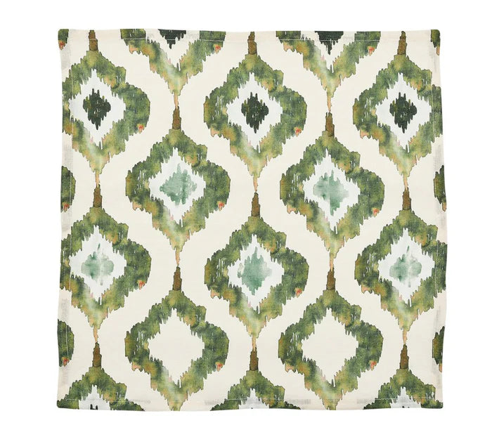 Watercolor Ikat Napkin