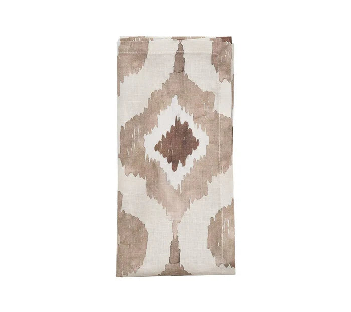Watercolor Ikat Napkin