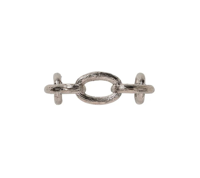 Chain Link Napkin Ring in Silver