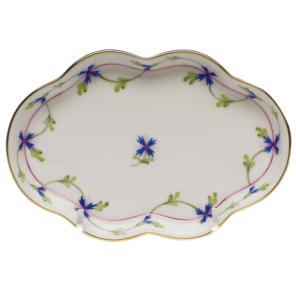 Blue Garland Small Scalloped Tray