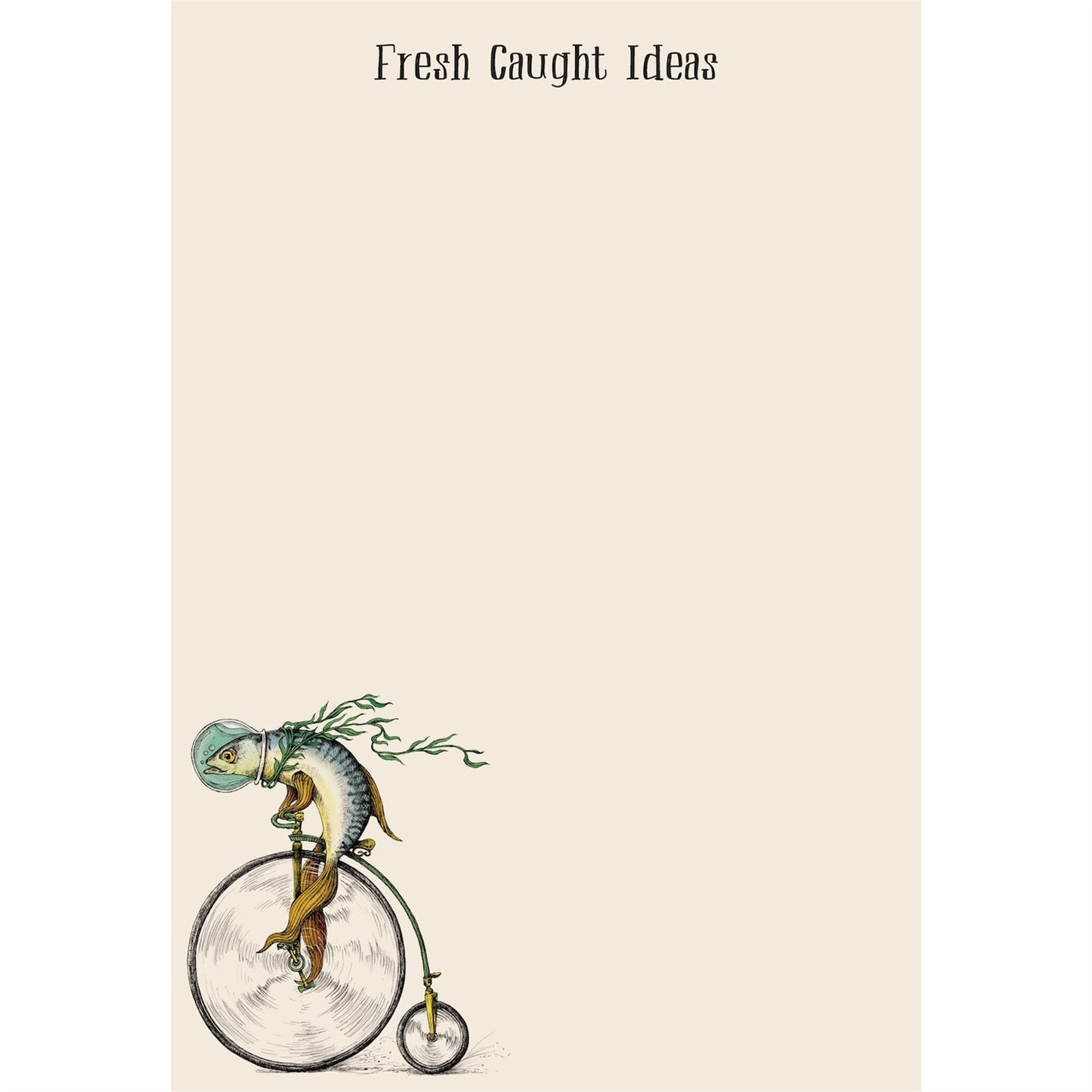 Fresh Caught Ideas Notepad