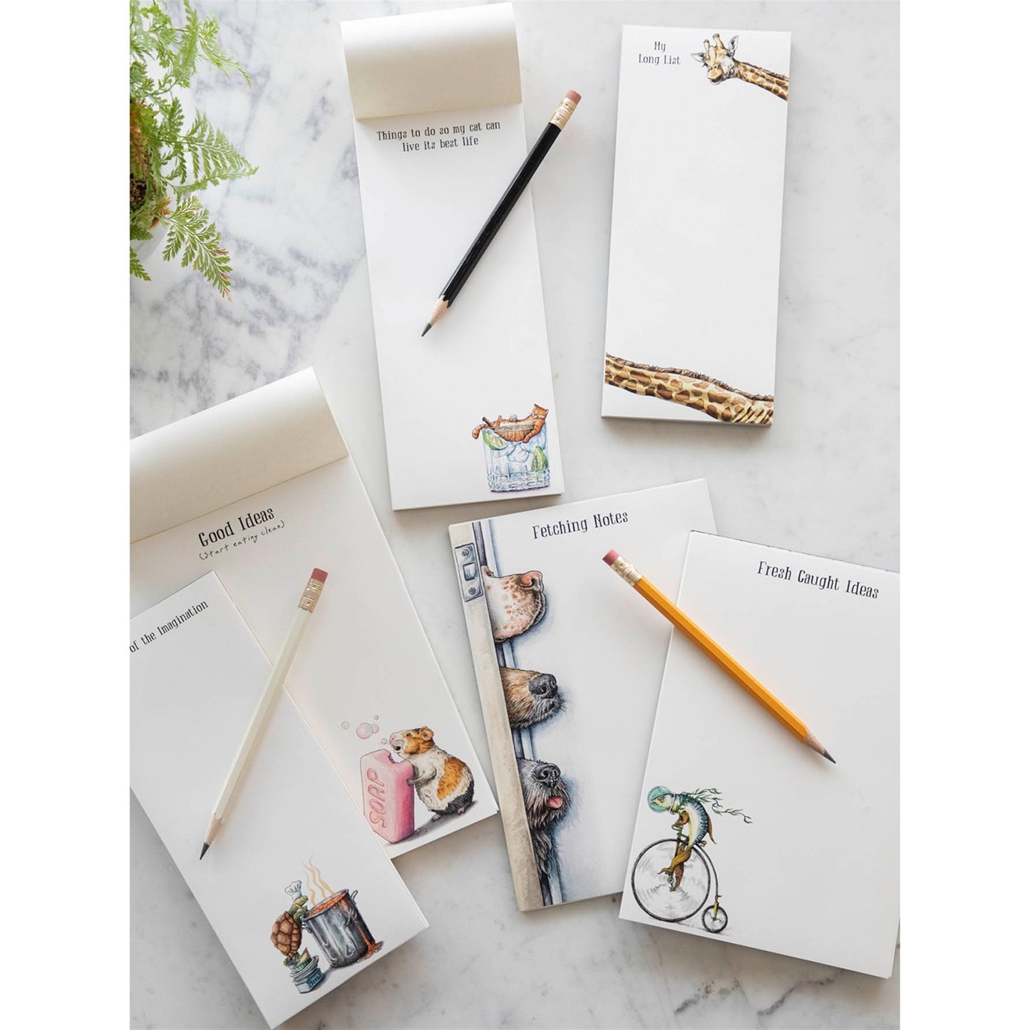 Fresh Caught Ideas Notepad