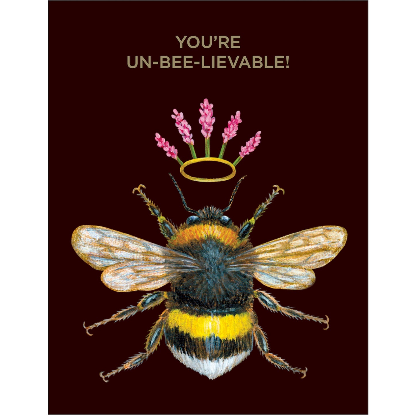 Un-bee-lievable Bee Card