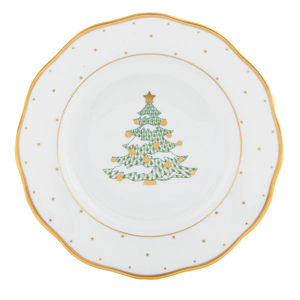 Christmas Dessert Plate - Tree, Tree