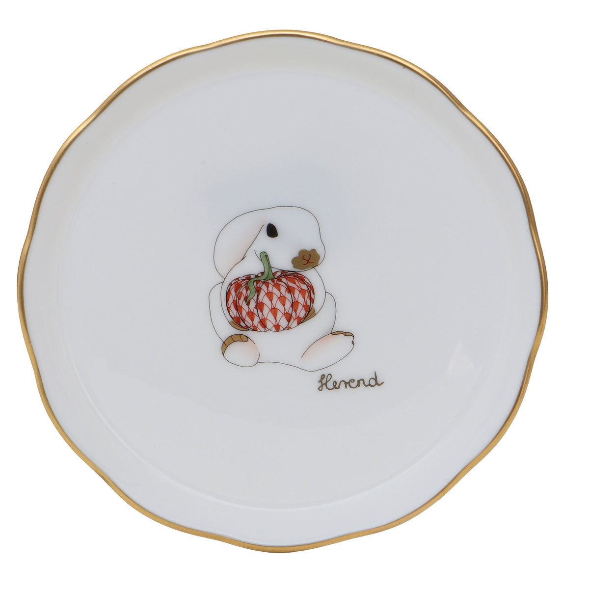 Pumpkin Bunny Coaster — Multicolor