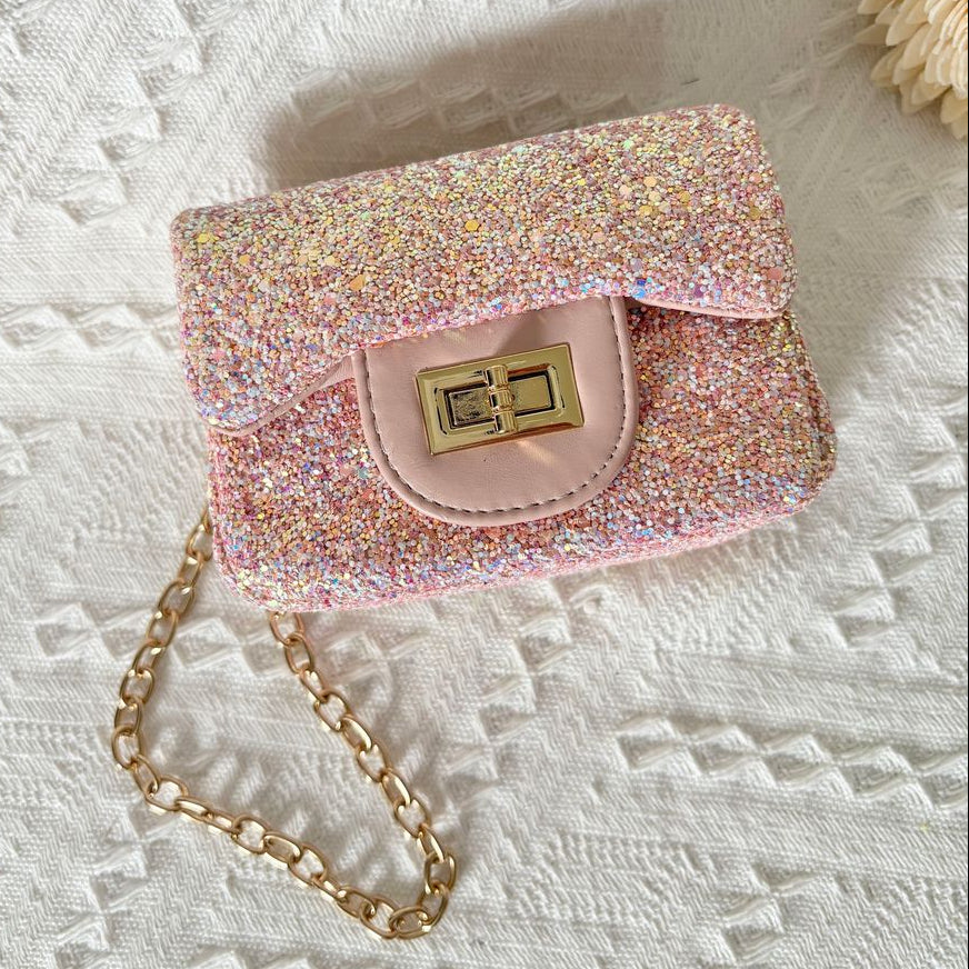 Sparkle Pink Little Lady Purse