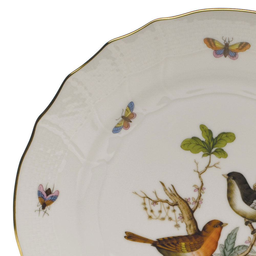 Rothschild Bird Cov Bouillon Lid Only W/rose, Motif 9